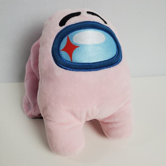 Among Us Plush Crewmate 7" Shapeshifter Egg Pink Stuffed Toy Toikido - Picture 1 of 11